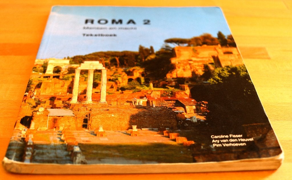 ROMA 2,MENSEN EN MACHT,TEKSTBOEK ,TAALBOEK, Gelezen, Latijn, Ophalen of Verzenden, FISSER,HEUVEL,VERHOEVEN