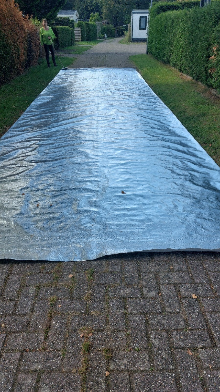 dampopen folie, Ophalen, Nieuw