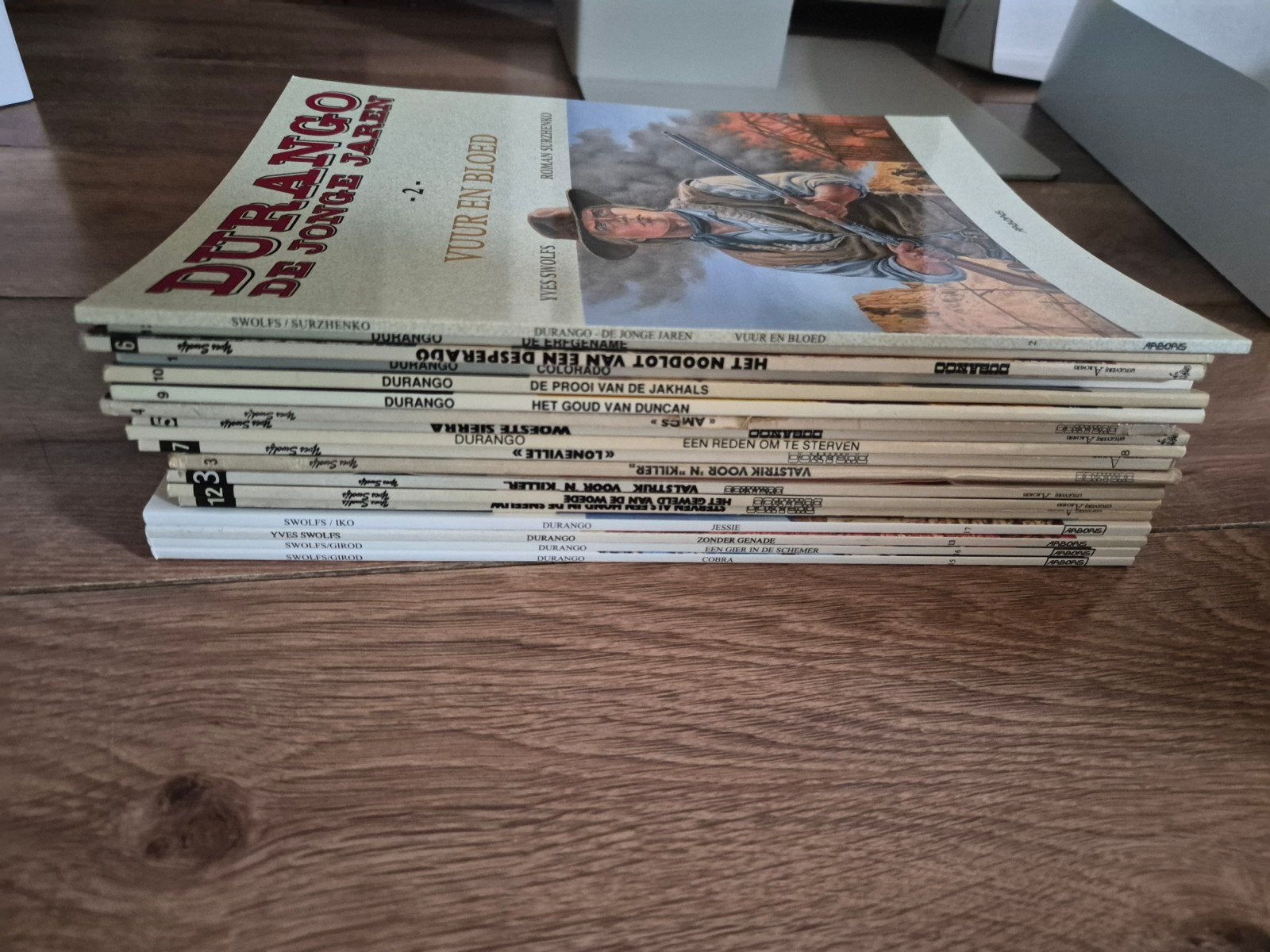 Durango stripboeken (14x Eerste Druk!), Meerdere stripboeken, Ophalen of Verzenden, Gelezen