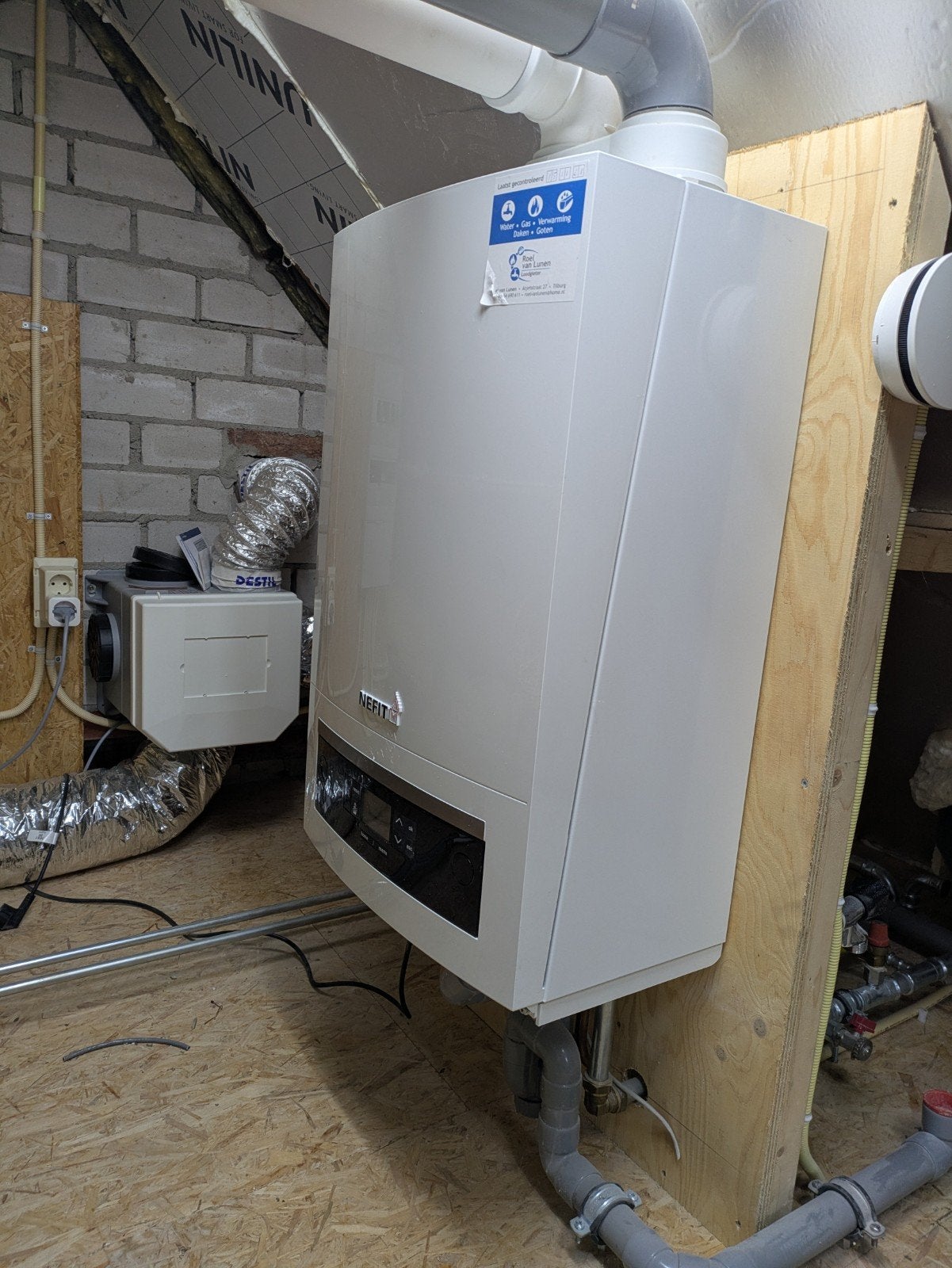 Nefit Trendline HRC30 CV-ketel (incl. rookgasafvoer), Ophalen, Gebruikt, Hoog rendement (Hr), Cv-ketel of Combi-ketel