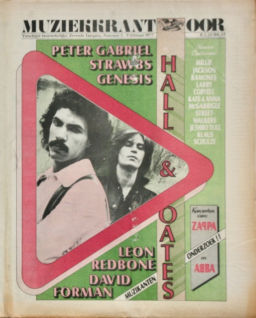 Muziekkrant Oor nr 3,  9 februari 1977, Boeken, Tijdschriften en Kranten, Ophalen of Verzenden, Gelezen, Muziek, Film of Tv