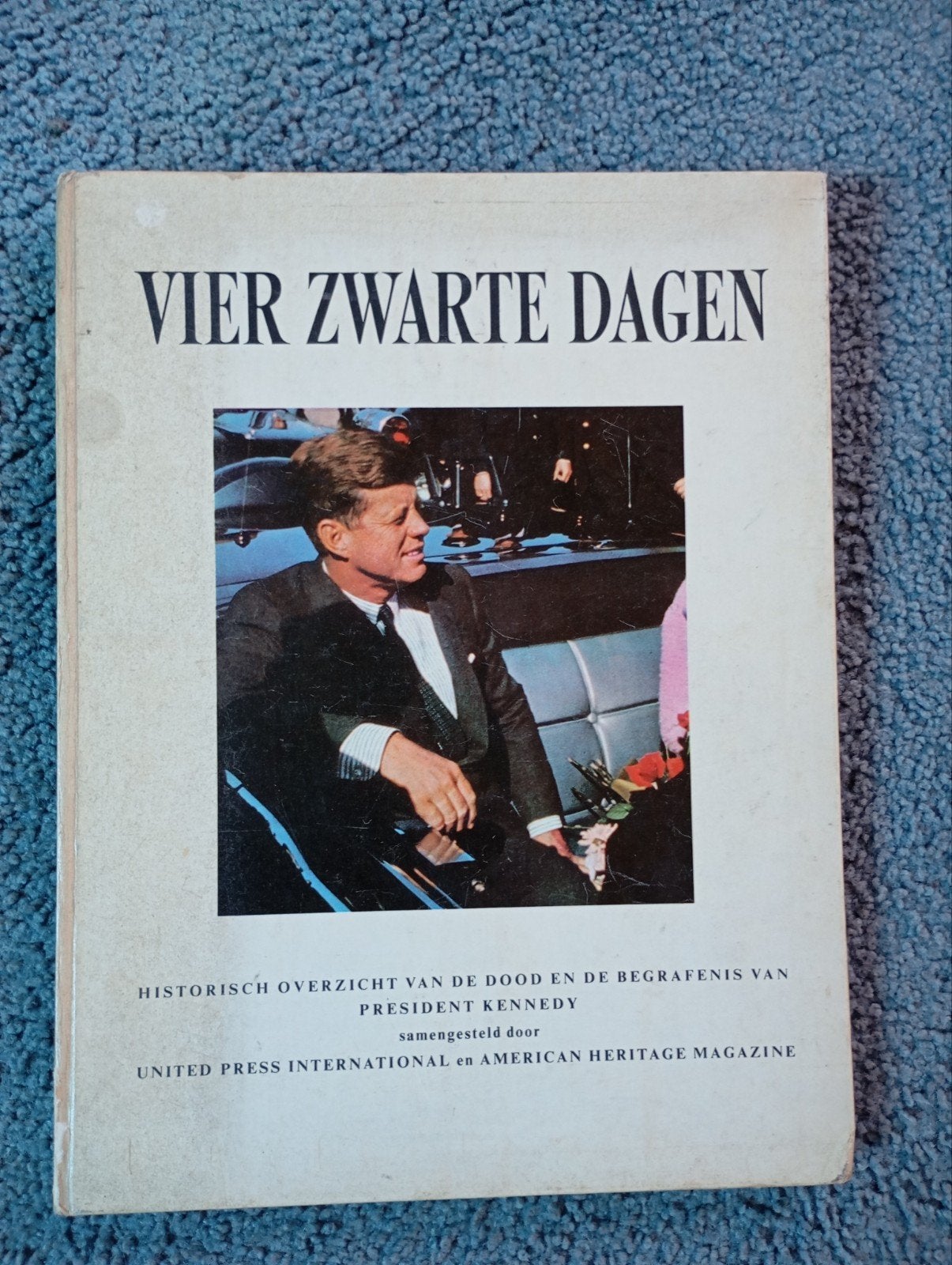 Vintage Vier zwarte dagen JFK John F Kennedy, Ophalen of Verzenden