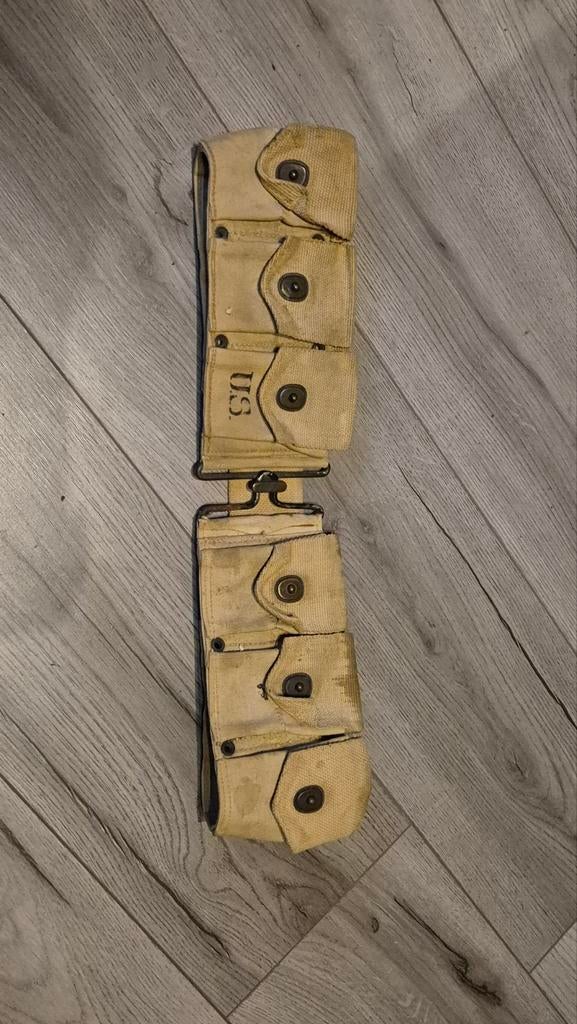 US ww1 ammo belt, Ophalen of Verzenden, Landmacht, Amerika