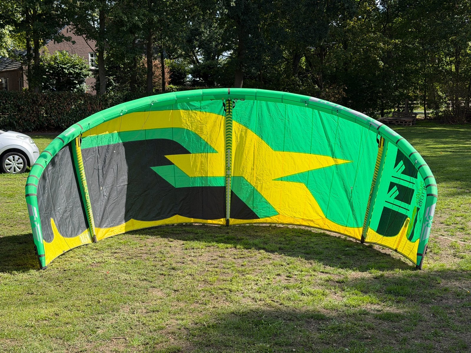 F-One Bandit 10th Anniversary 11m² Kite met Bar, Watersport en Boten, Gebruikt, Bar, Geen board, 11 m²