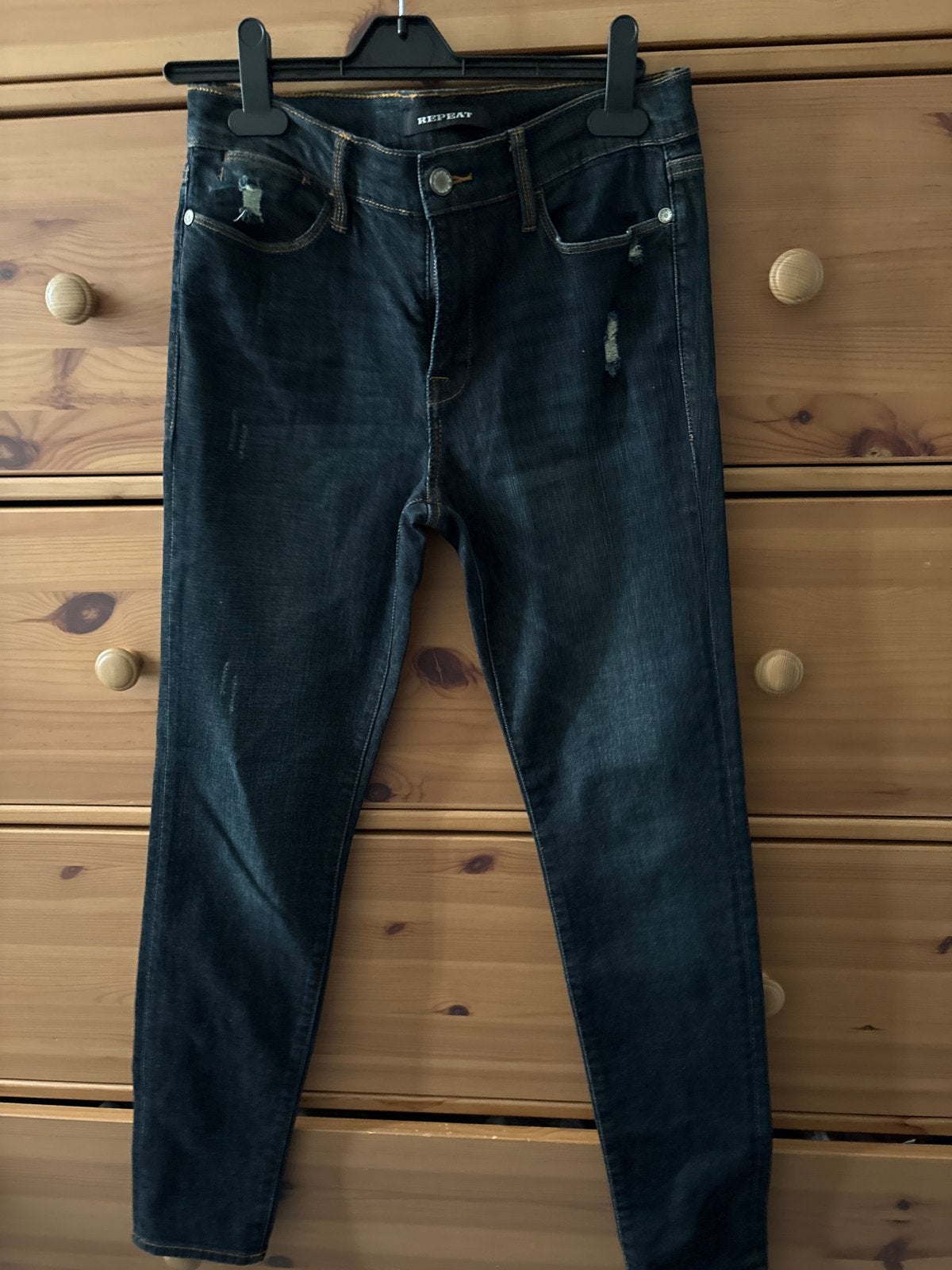 Repeat jeans maat S, Verzenden, Gedragen, Blauw