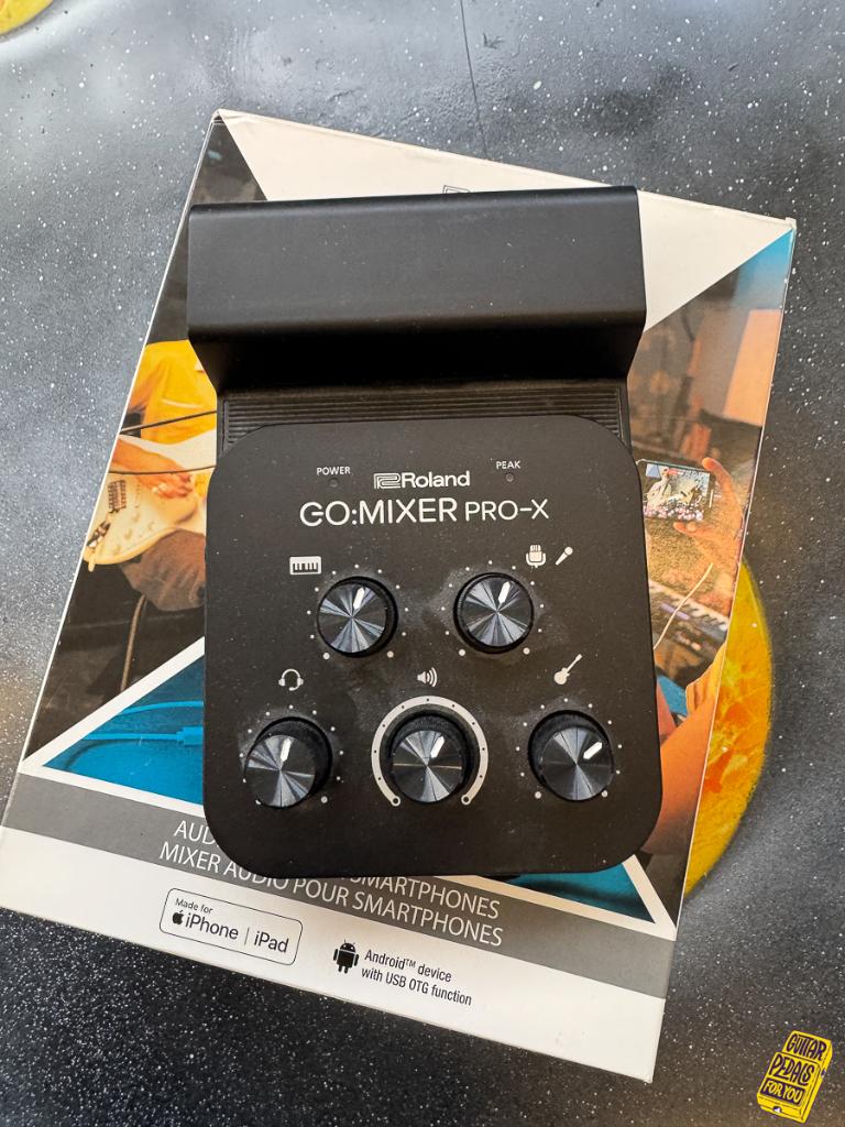 Roland GO:MIXER PRO-X Smartphone Audio Mixer, Roland, Roland, Ophalen of Verzenden, Zo goed als nieuw