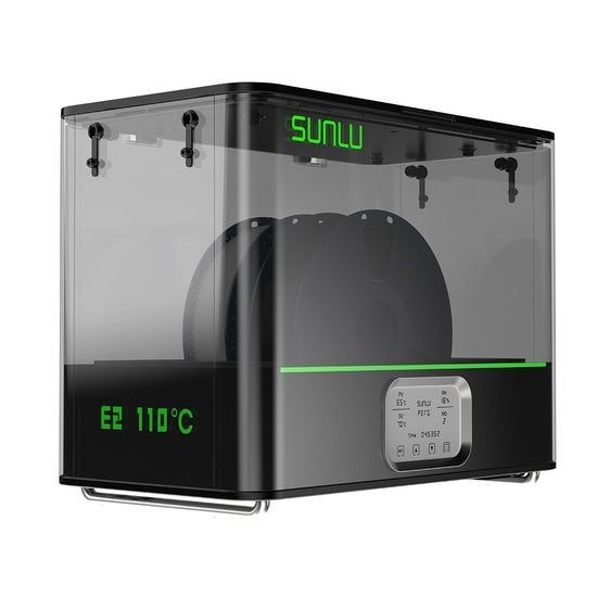 SUNLU FilaDryer E2 Filament Droogbox 3D Printer Filament, Computers en Software, Ophalen of Verzenden, Nieuw, Printeraccessoires