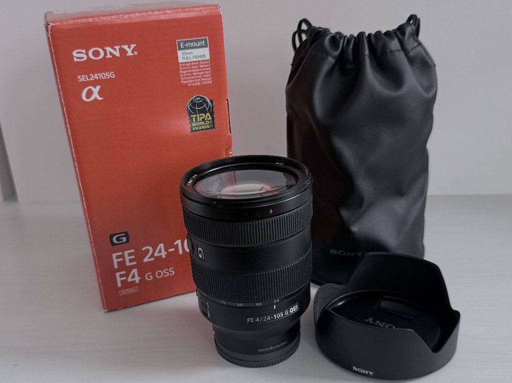 Sony 24-105 f4 FE, Ophalen, Sony E-mount, Sony, Telelens
