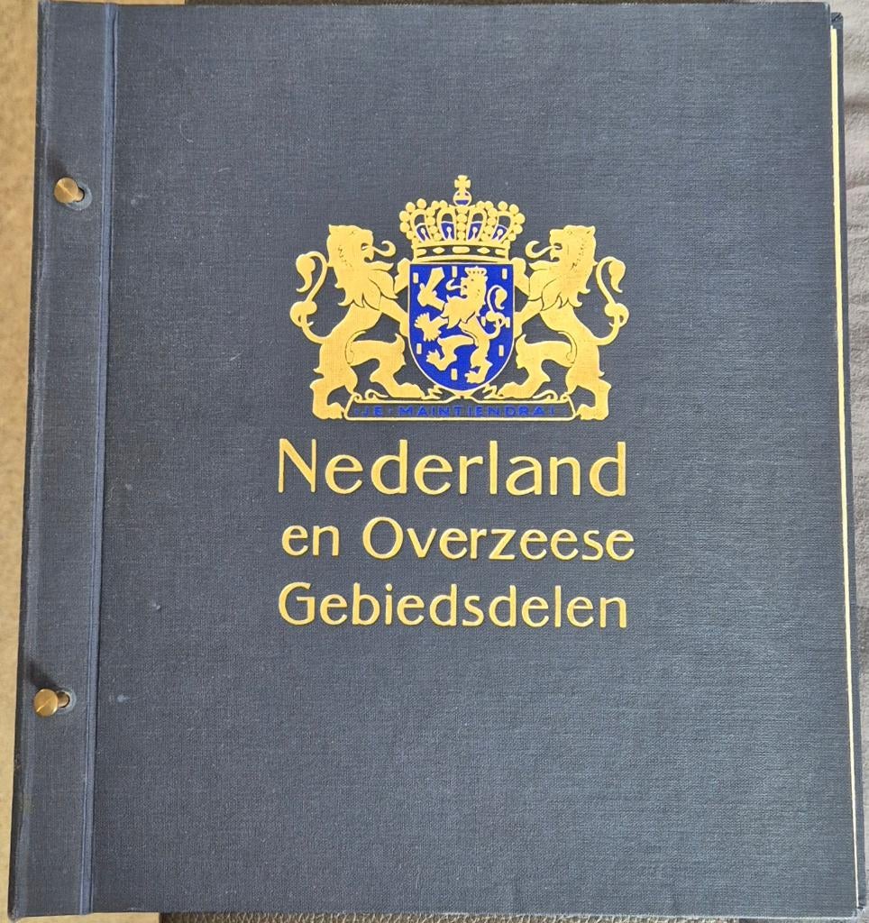 Collectie Curacao & Ned.Antillen in Davo album, Ophalen of Verzenden, Gestempeld