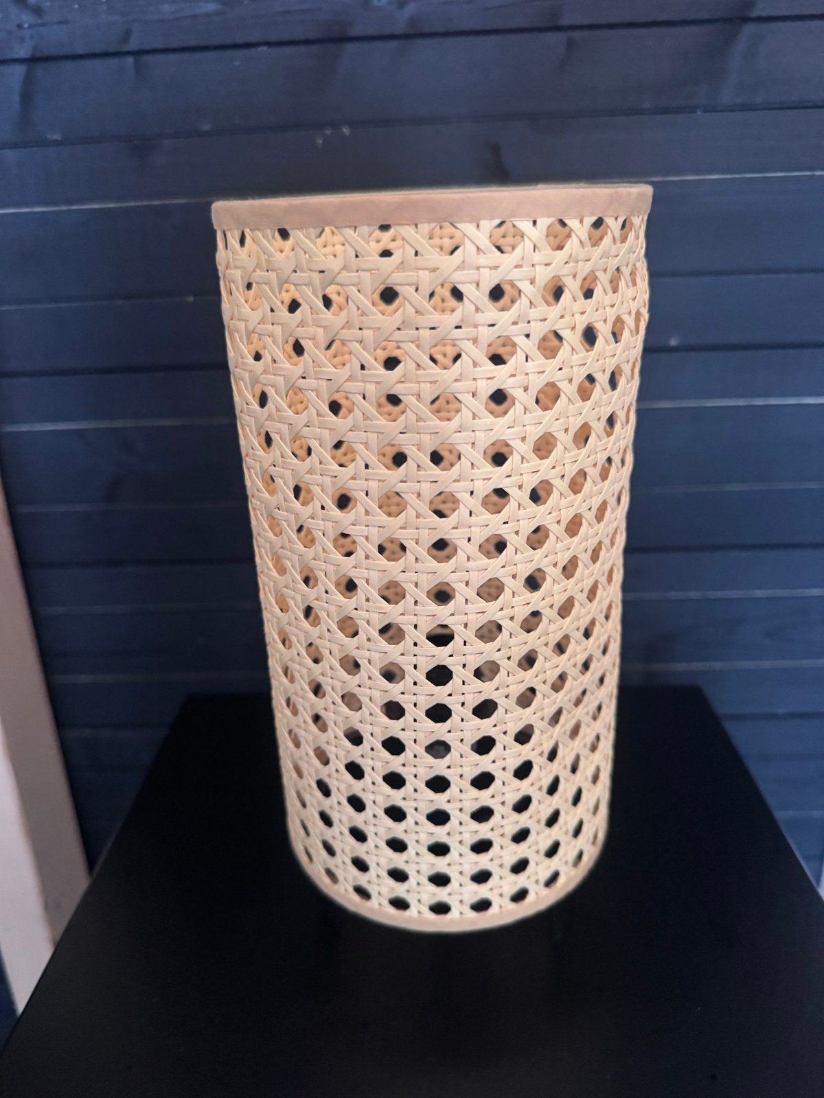 Rotan tafellamp - sfeervolle verlichting, Ophalen, Bohemian, Overige merken, Natuurlijk materiaal