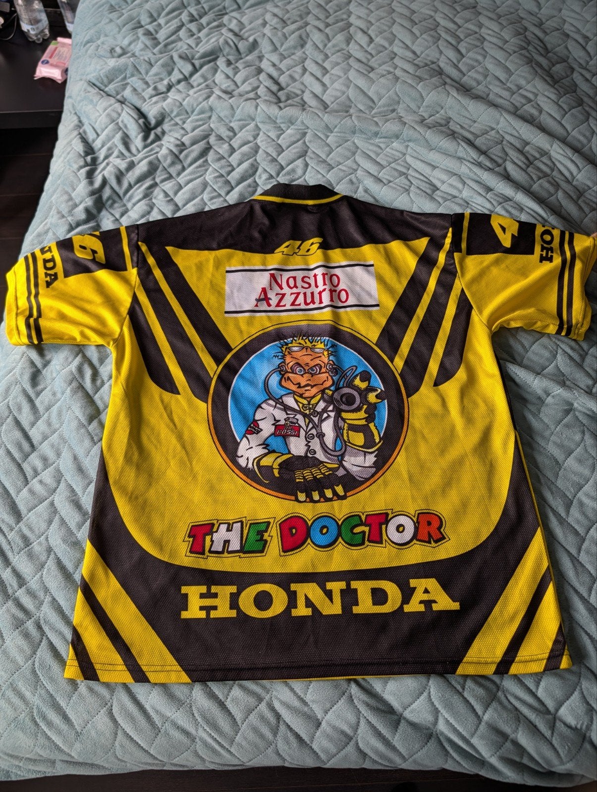 Valentino Rossi The Doctor Honda T-shirt Maat L, Ophalen, Zo goed als nieuw, Honda