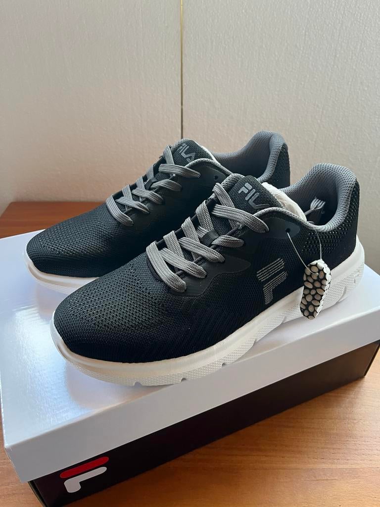 Fila Flexx Runner Sneakers Zwart/Wit - Maat 41 (Nieuw), Ophalen of Verzenden, Nieuw, Zwart, Sneakers of Gympen