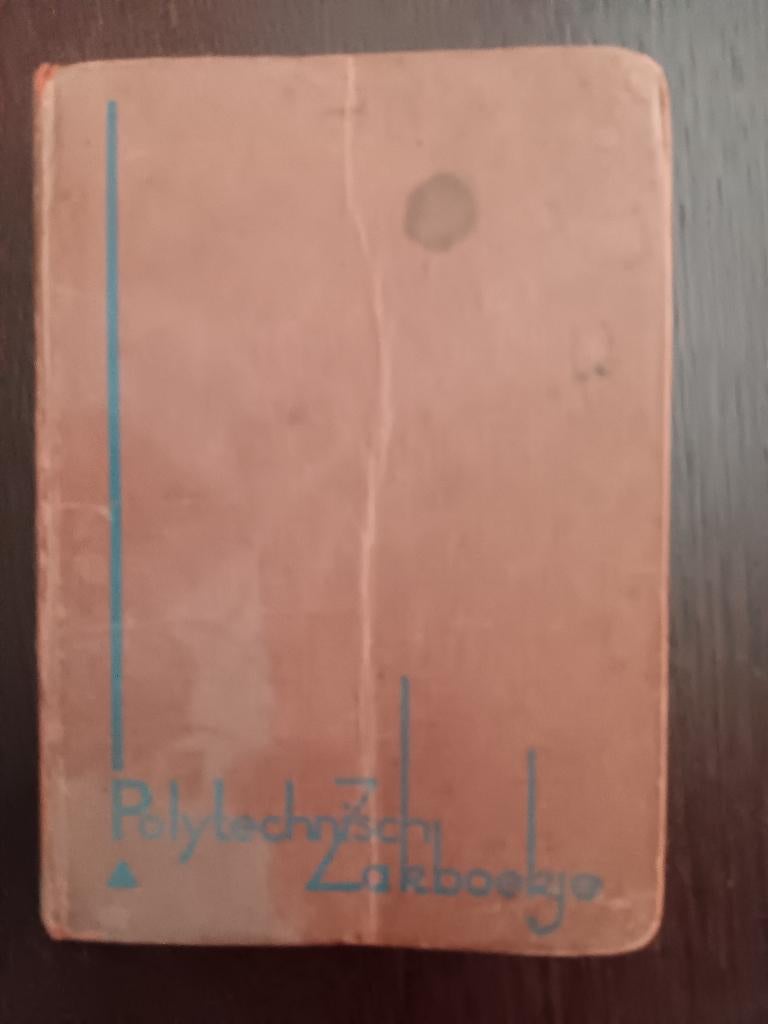Polytechnisch zakboek 1954 PBNA, Ophalen of Verzenden, Gelezen, PBNA