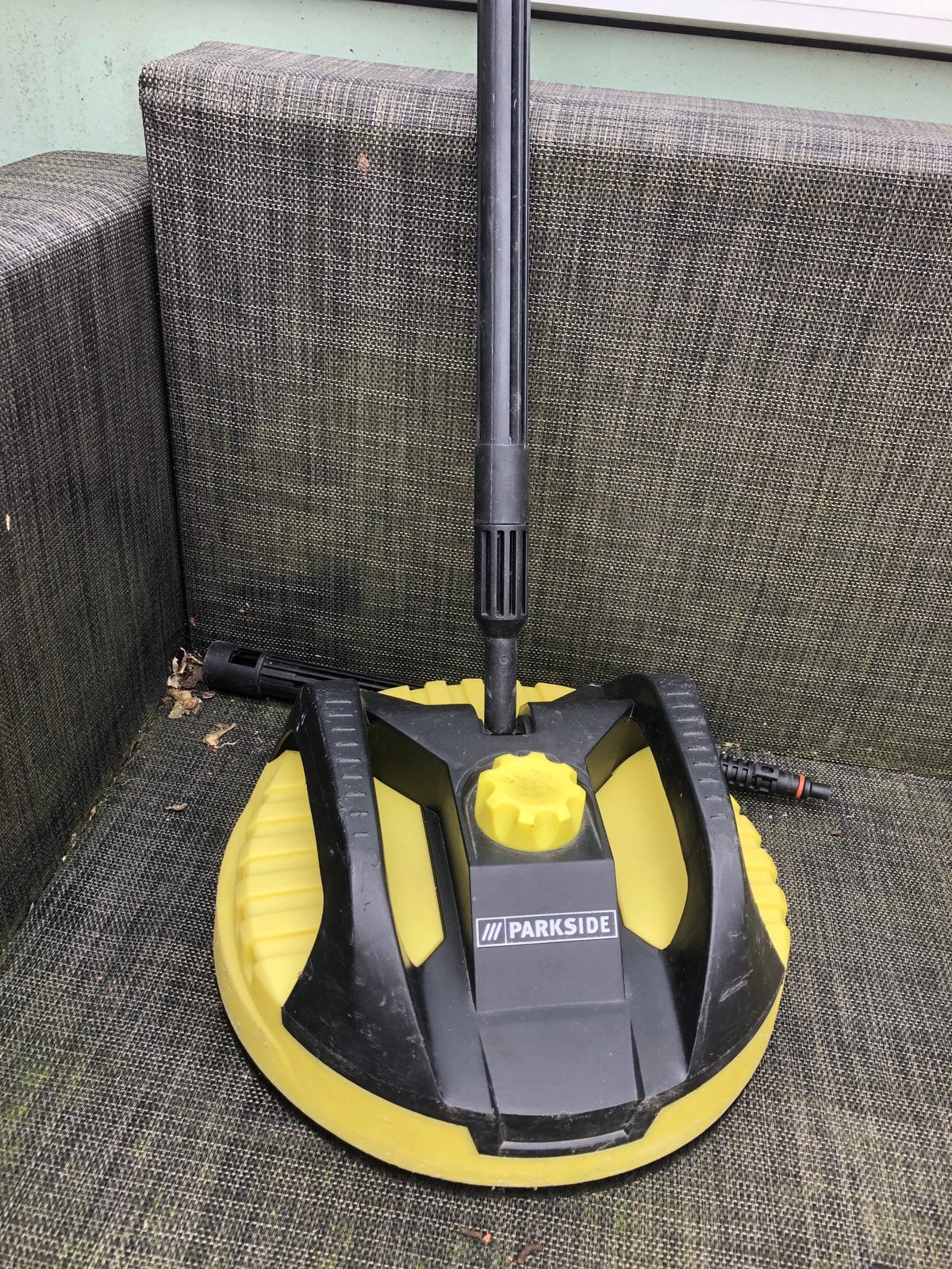 Terrasborstel, Tuin en Terras, Hogedrukreinigers, Ophalen, Gebruikt, Elektrisch
