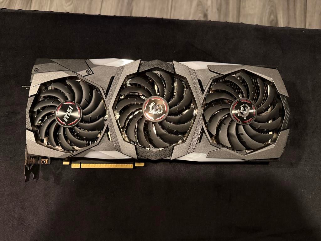 MSI GeForce RTX 2080 Super Gaming X Trio - 8GB GDDR6, PCI-Express 3, GDDR6, Ophalen of Verzenden, Zo goed als nieuw