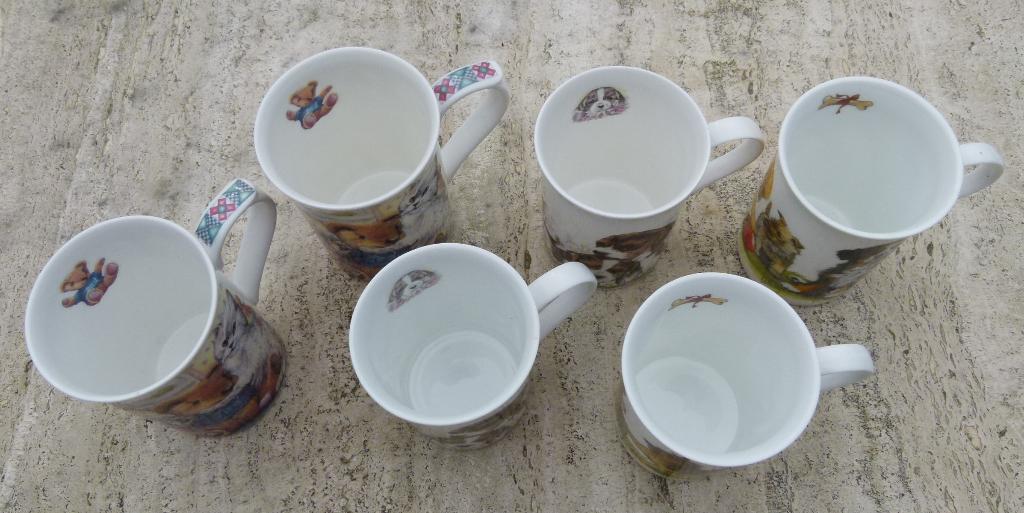 6 x Mok 2 Puppies 2 Puppy Collection 2 Beer Pets and Teds, Nieuw, Ophalen of Verzenden, Bord(en), Wedgwood