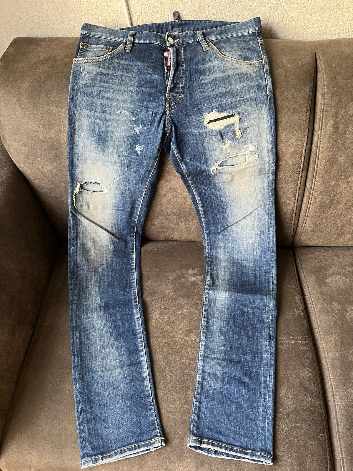Dsquared2 Cool Guy Jeans - Maat 46, Ophalen of Verzenden, Gedragen, Blauw, W32 (confectie 46) of kleiner