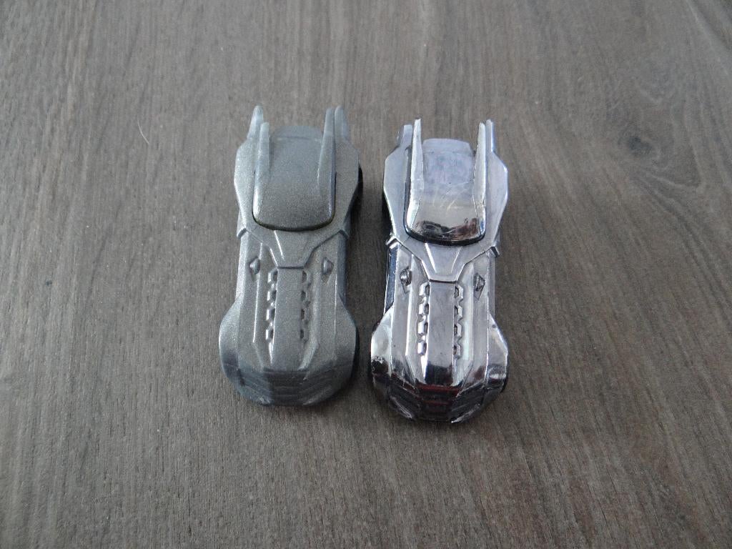 HotWheels batmobile set van 2, Kinderen en Baby's, Speelgoed | Racebanen, Gebruikt, Racebaan, Handmatig, Hot Wheels, Ophalen of Verzenden