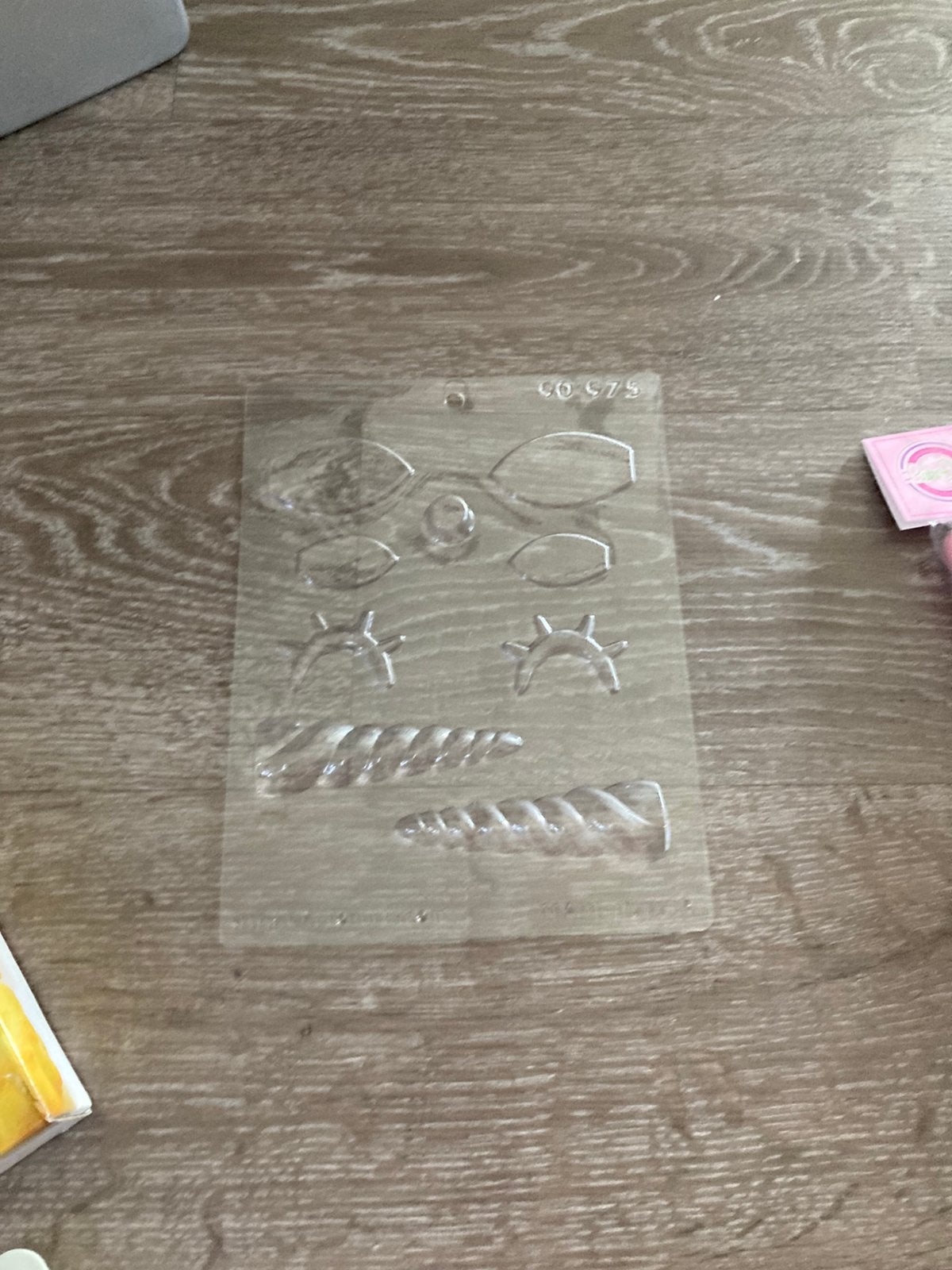 Reliefmatten en unicorn-vorm, Ophalen of Verzenden, Zo goed als nieuw, Taarten of Cupcakes, Versiering