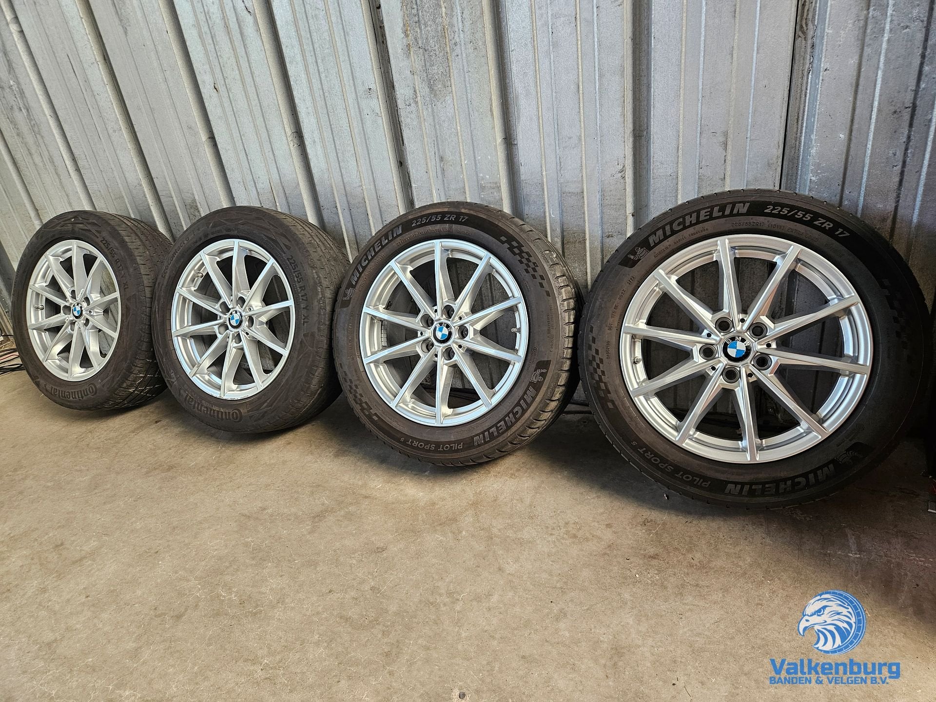 5-6mm! Originele BMW 4 Serie i4 G26 17 inch Style 851 5x112, Gebruikt, -, -, Banden en Velgen