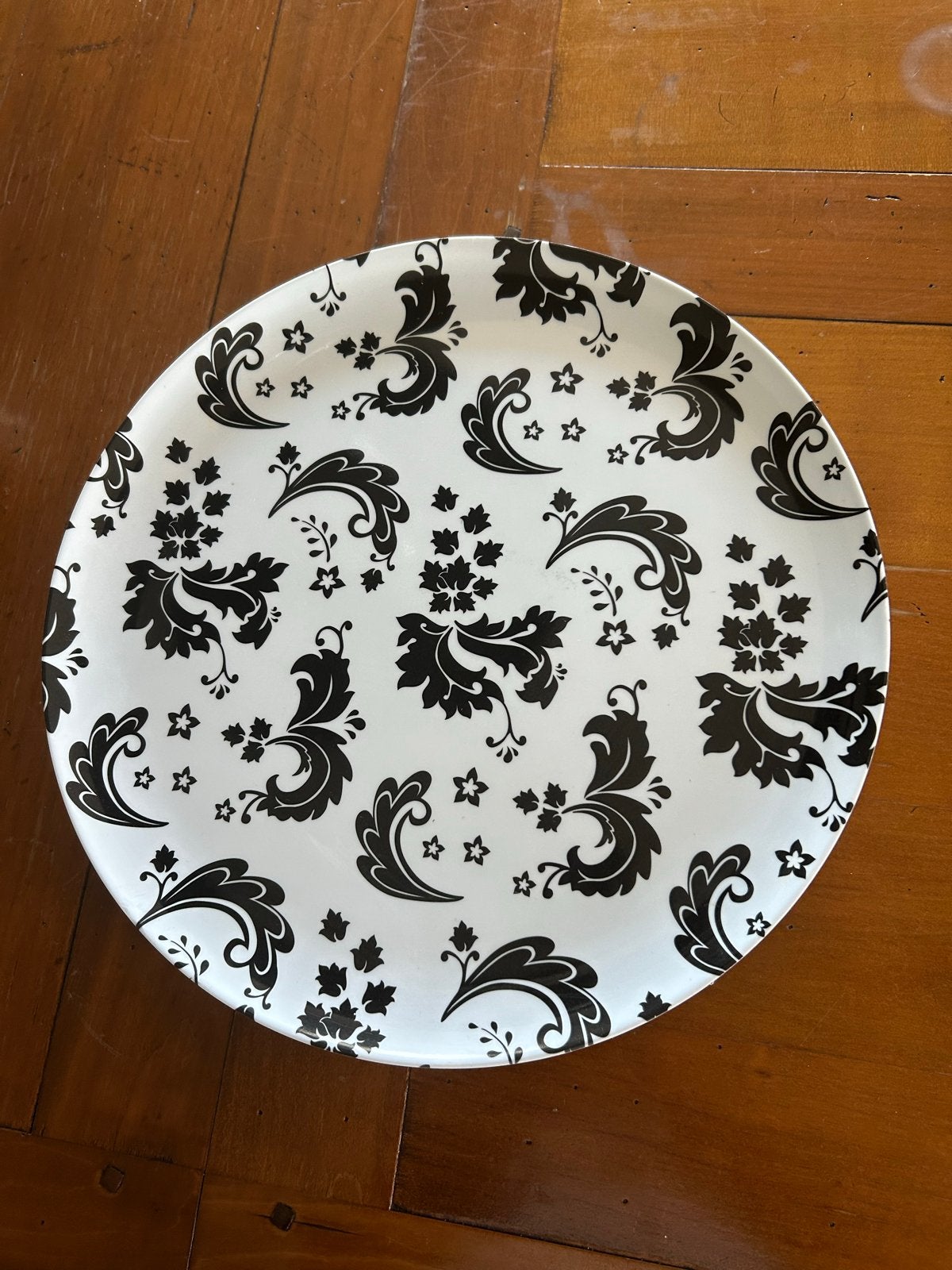 Set van 12 onder borden doorsnede 33cm, Kunststof, Ophalen of Verzenden, Zo goed als nieuw, Bord(en)
