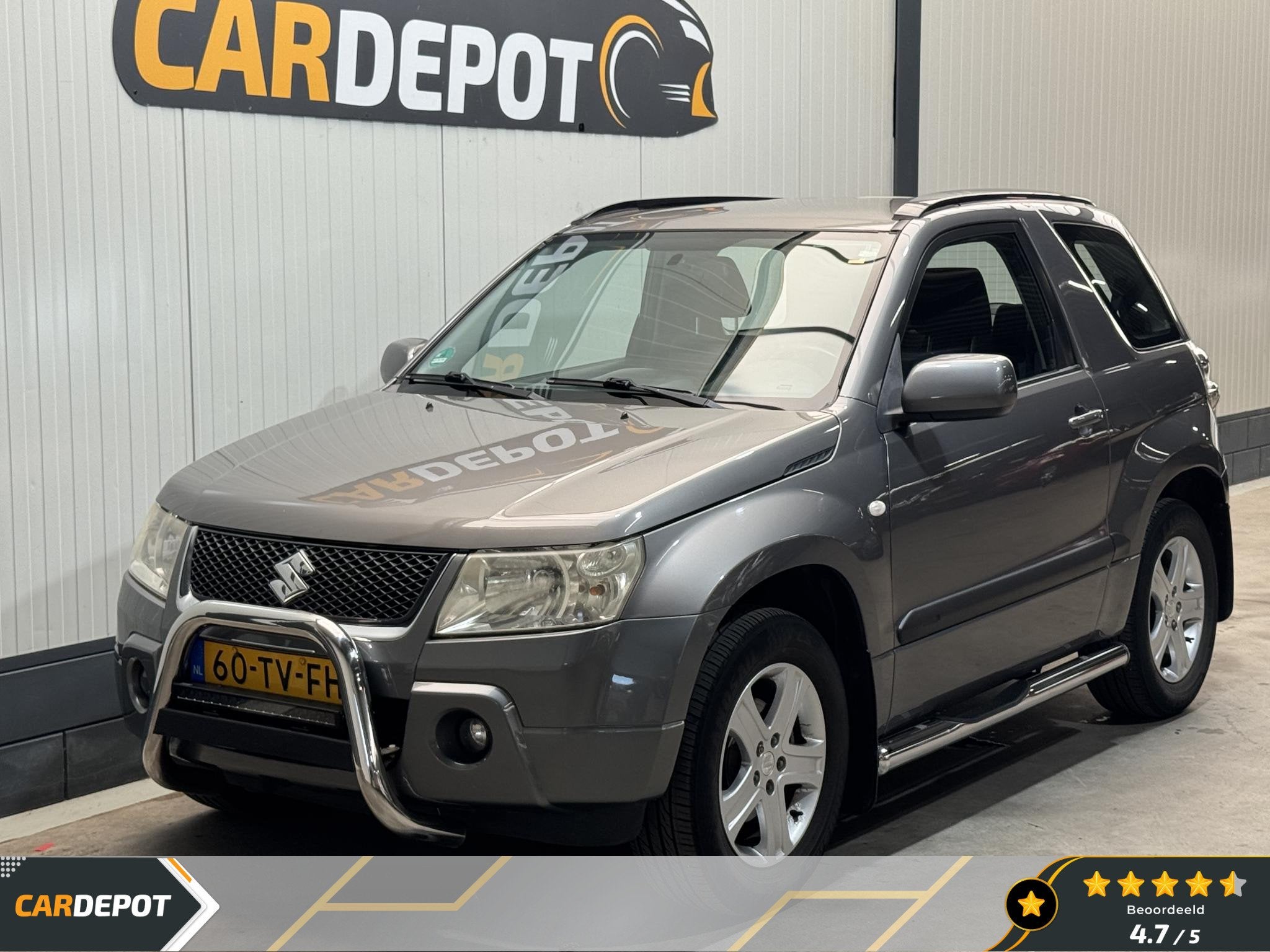 Suzuki Grand Vitara 1.6-16V Exclusive, Auto's, 1345 kg, Stof, Gebruikt, 4 cilinders