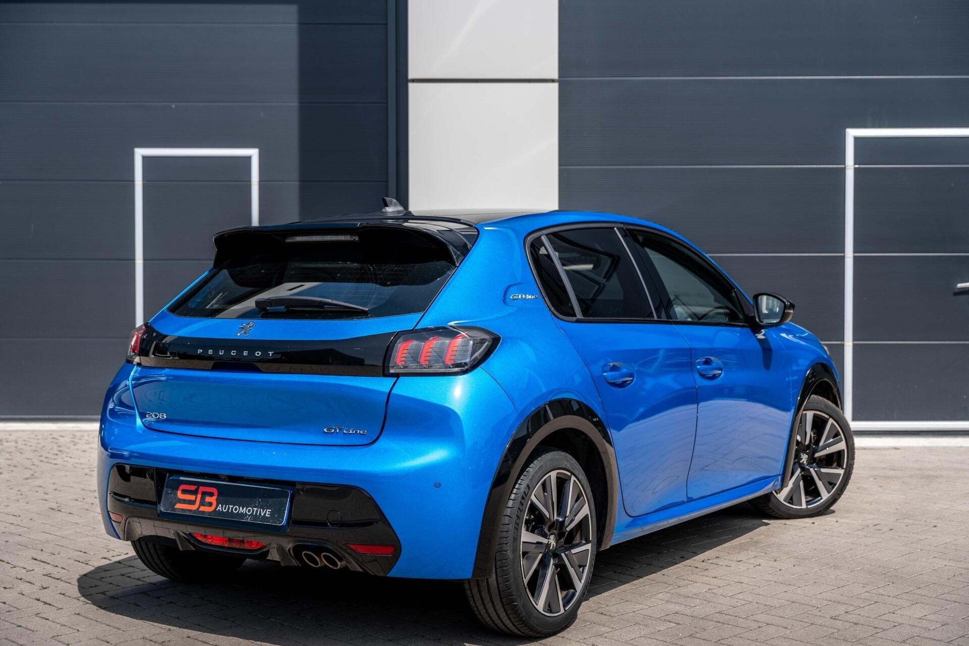 Peugeot 208 1.2 PureTech GT-Line Keyless|Navi|Carplay|VOL!, Auto's, Peugeot, Parkeersensor, 1199 cc, 1133 kg, Blauw