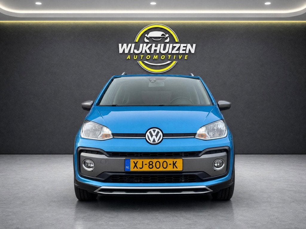 Volkswagen Up! 1.0 TSI BMT cross up! met Leder ! 16 Inch ! S, Auto's, Voorwielaandrijving, Gebruikt, 23 km/l, Bedrijf