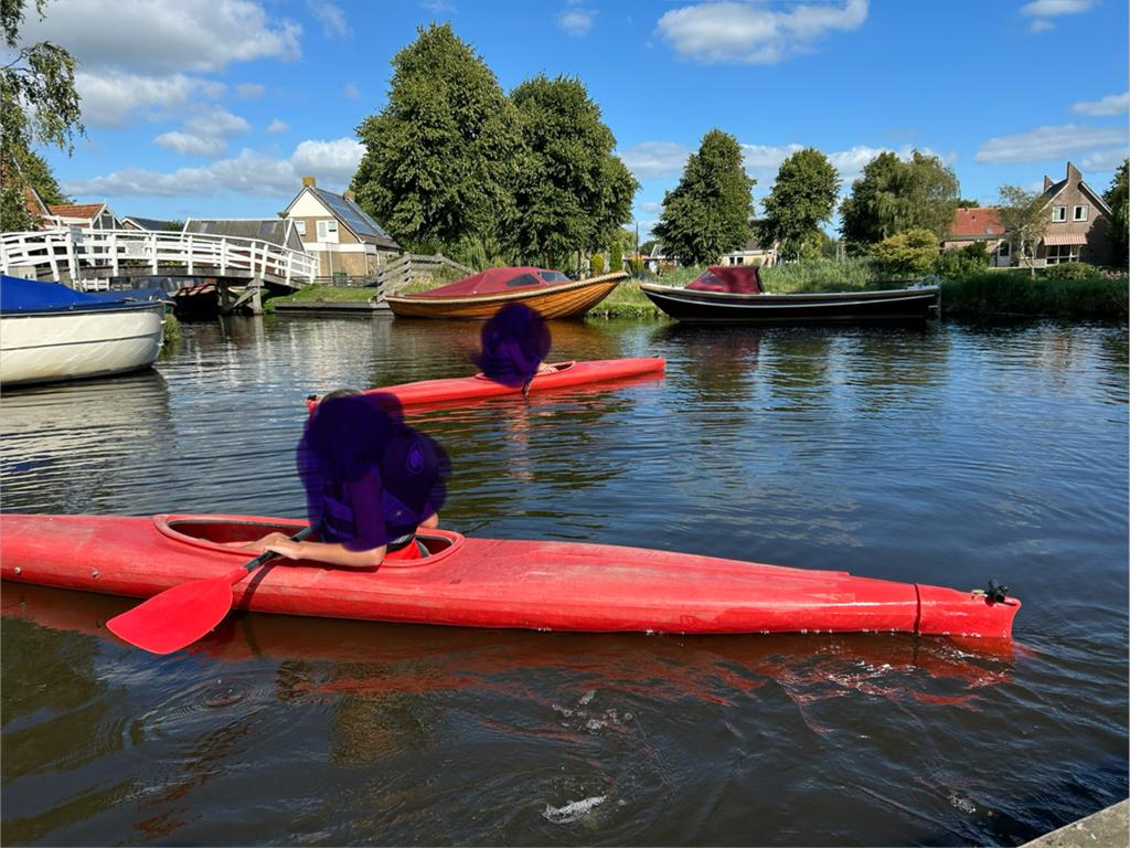 Kayak / 1 persoons kano (2x), Watersport en Boten, Ophalen, Gebruikt, Eén persoon, Kajak