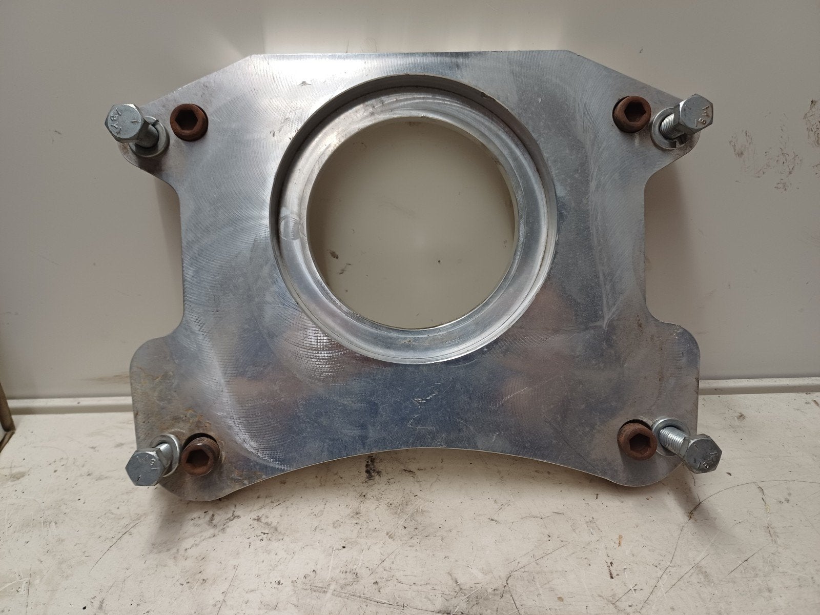 nv4500 naar jeep t176 bellhousing (toploader patroon)adapter, Auto-onderdelen, Ophalen of Verzenden, Gebruikt, Jeep
