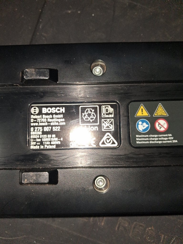 Bosch powerpack 400 fietsaccu, Zo goed als nieuw