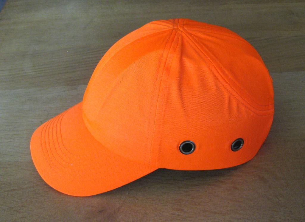 Stootpet oranje pet en bouwhelm ineen NIEUW, Ophalen of Verzenden, Nieuw