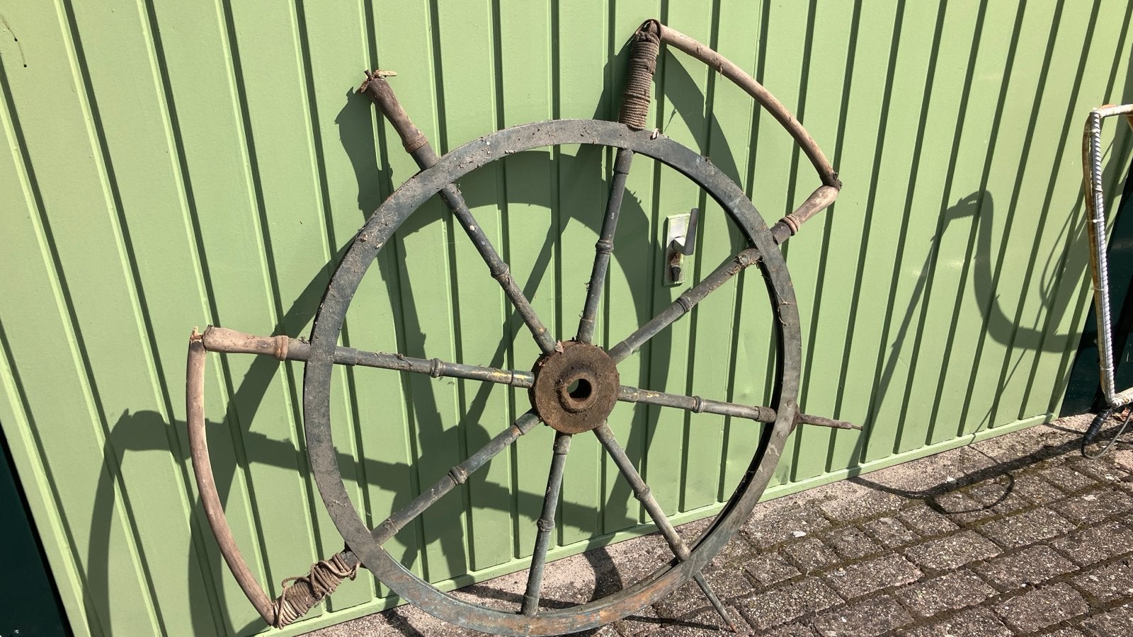 Antiek Messing Stuurrad - Opknapper voor de Handige Klusser, Ophalen