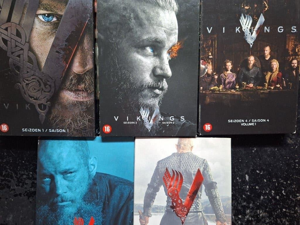 vikings 1 t/m. 4 blu ray  allen deel 2 van 4 is dvd, Engels, Nederlands, Seizoen 1, Ophalen of Verzenden