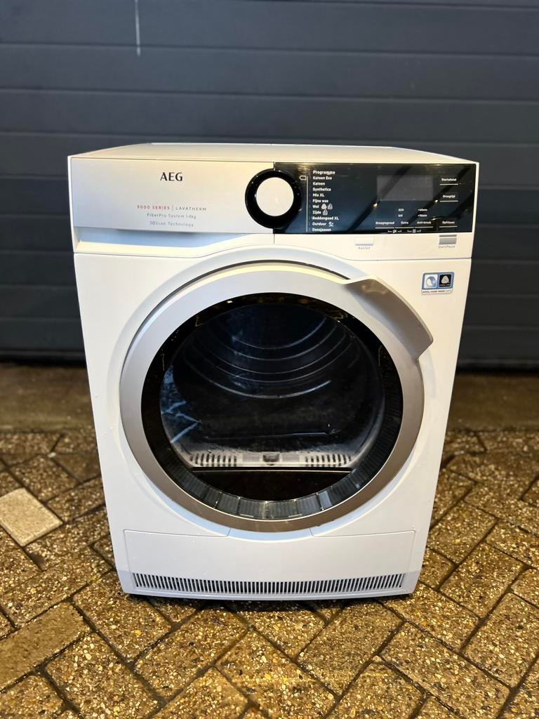 AEG 9000 SERIES 8KG A+++ WARMTEPOMPDROGER MET GARANTIE, Minder dan 85 cm, Overige typen, 8 tot 10 kg, Ophalen of Verzenden