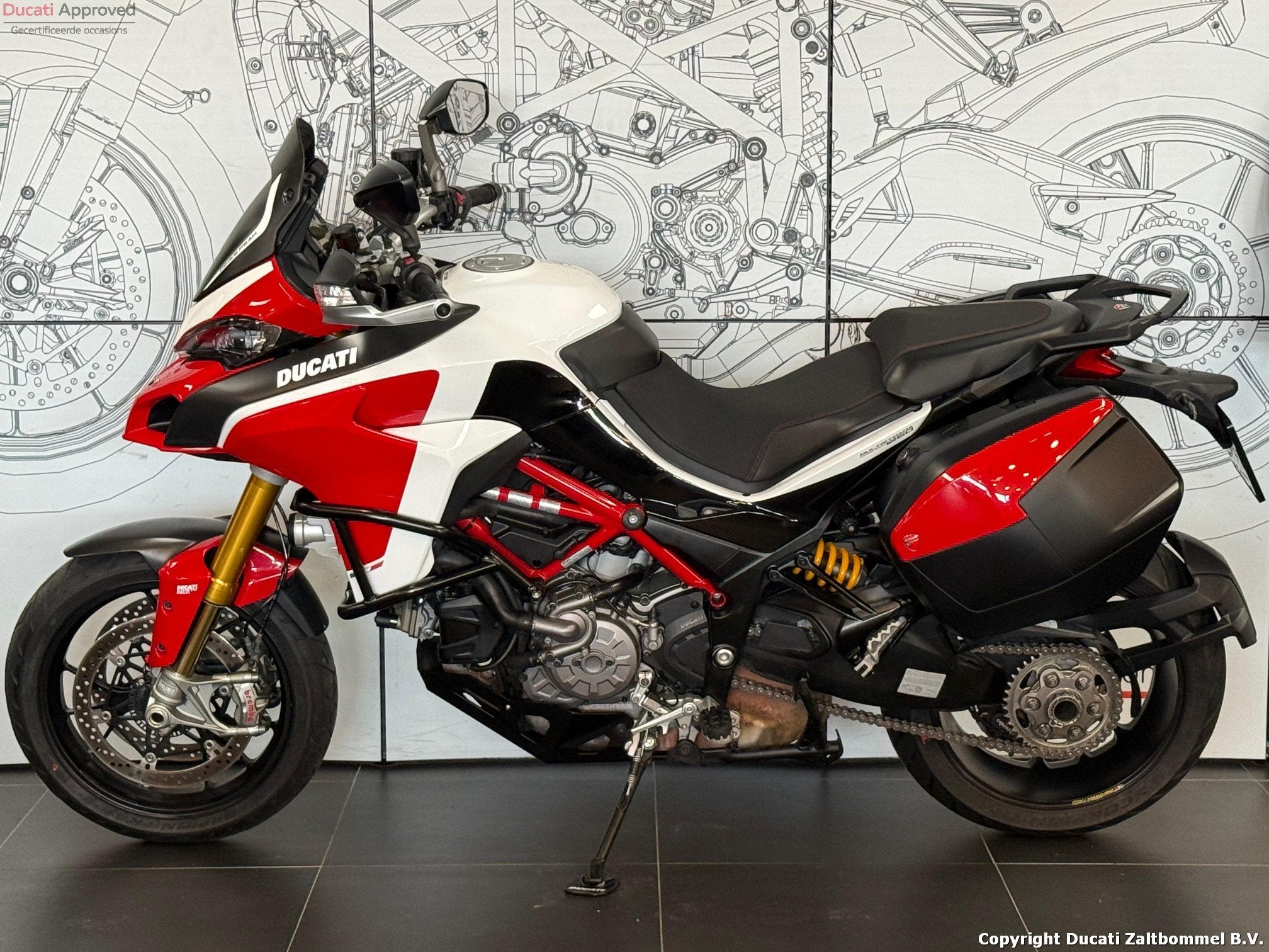 Ducati MULTISTRADA 1260 PIKES PEAK (bj 2020), Motoren, Toermotor, Handgeschakeld, Gebruikt, Bedrijf