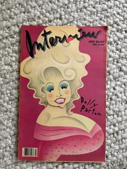 11x Interview Magazine Andy Warhol, Ophalen of Verzenden, Gelezen, Media