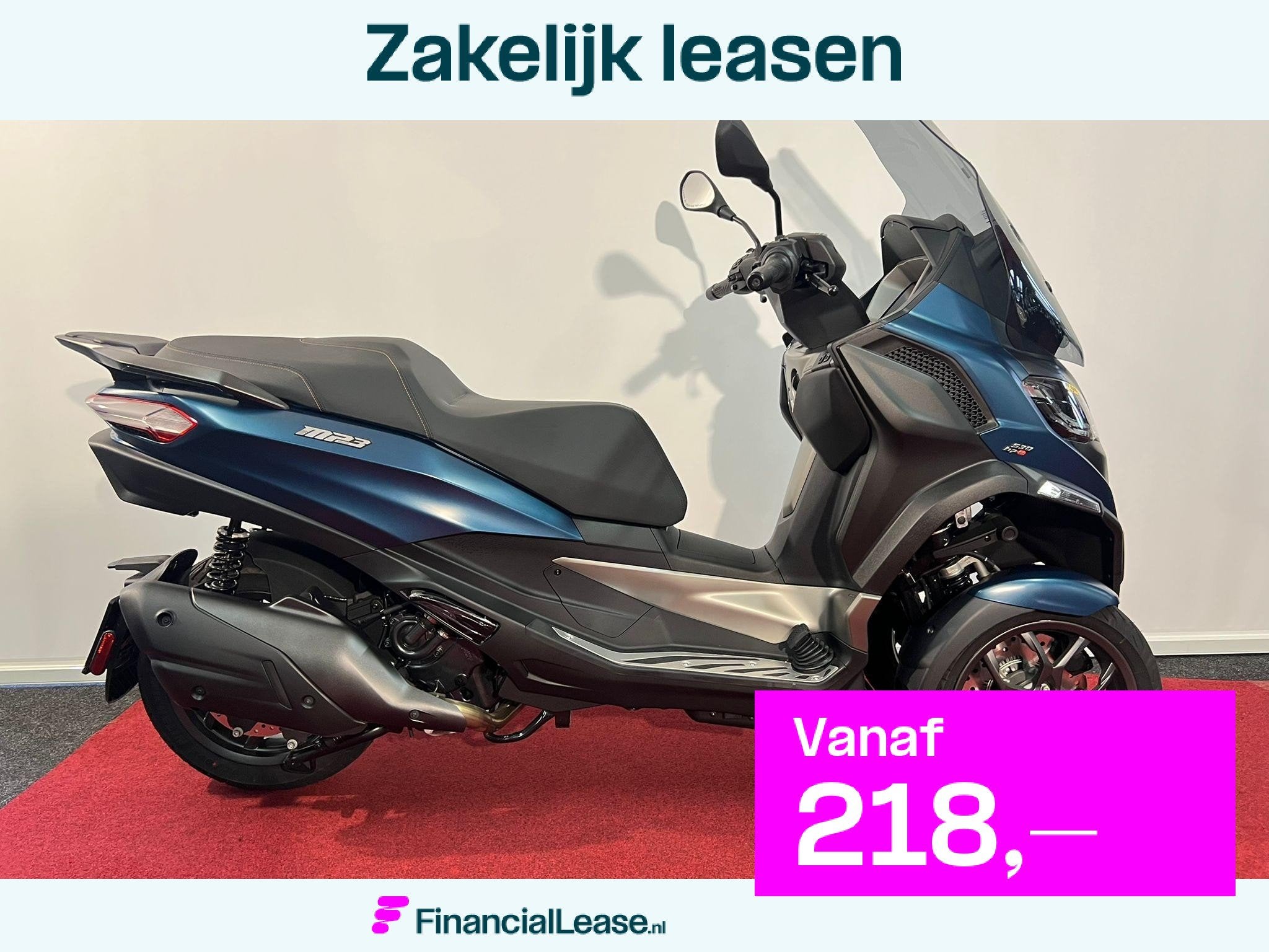 Piaggio MP3 530 HPE Exclusive ABS E5+ NIEUW, Motoren, 530 cc, Nieuw, Bedrijf, Overig