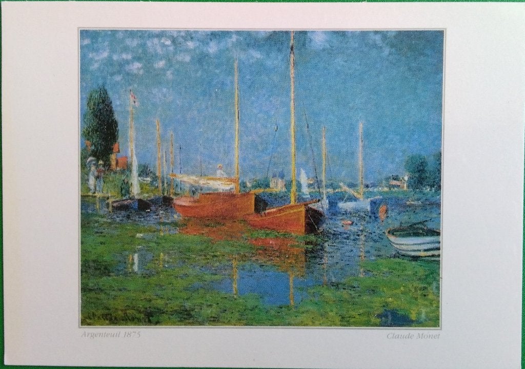 Claude Monet - Argenteuil 1875, Verzenden, 1980 tot heden, Ongelopen, Overige thema's