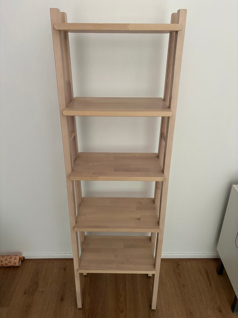 IKEA VILTO Stellingkast – Berken, Huis en Inrichting, Ophalen, Gebruikt