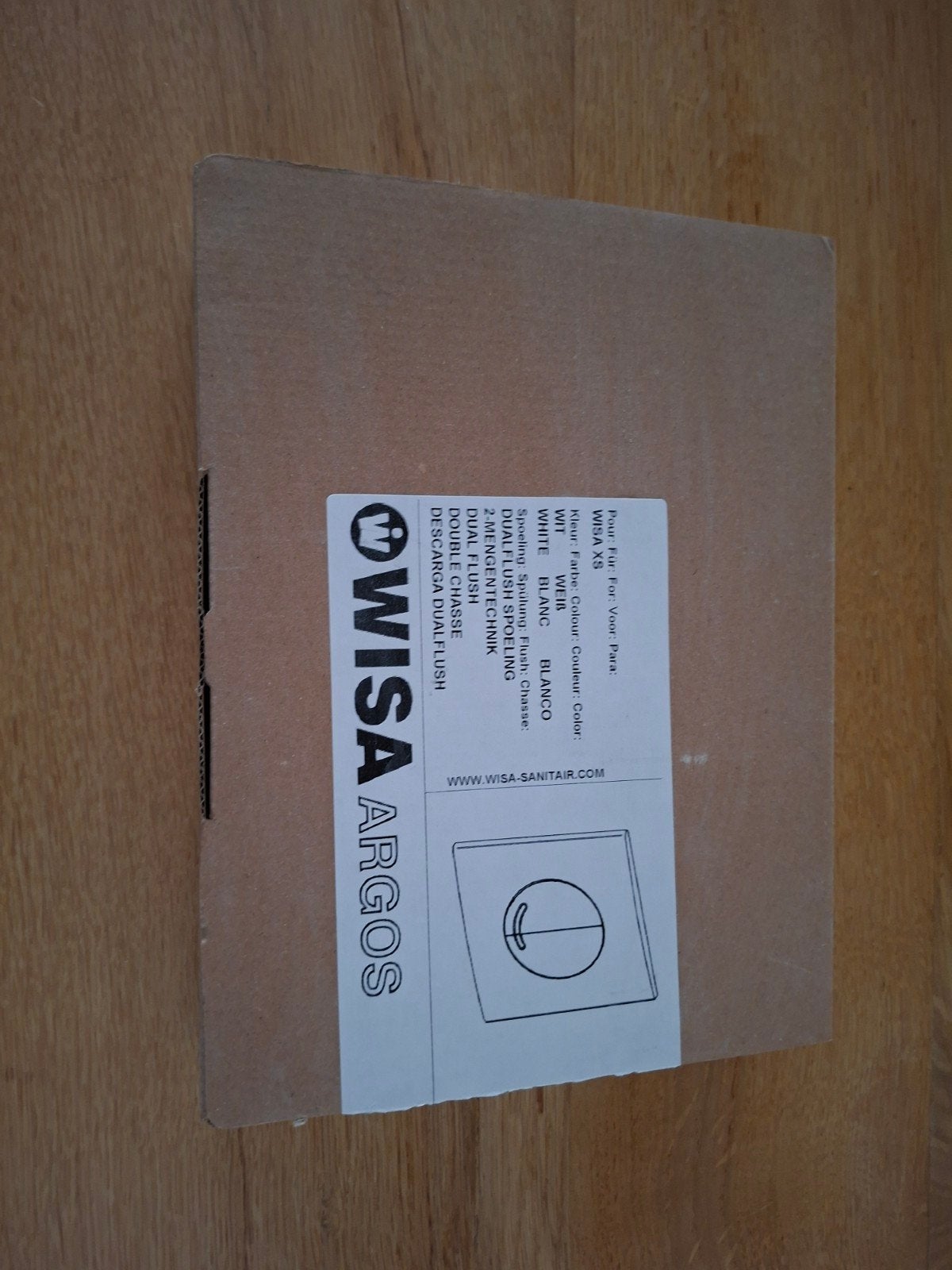 WISA Argos Dual Flush Bedieningspaneel Wit, Ophalen of Verzenden, Nieuw, Toilet