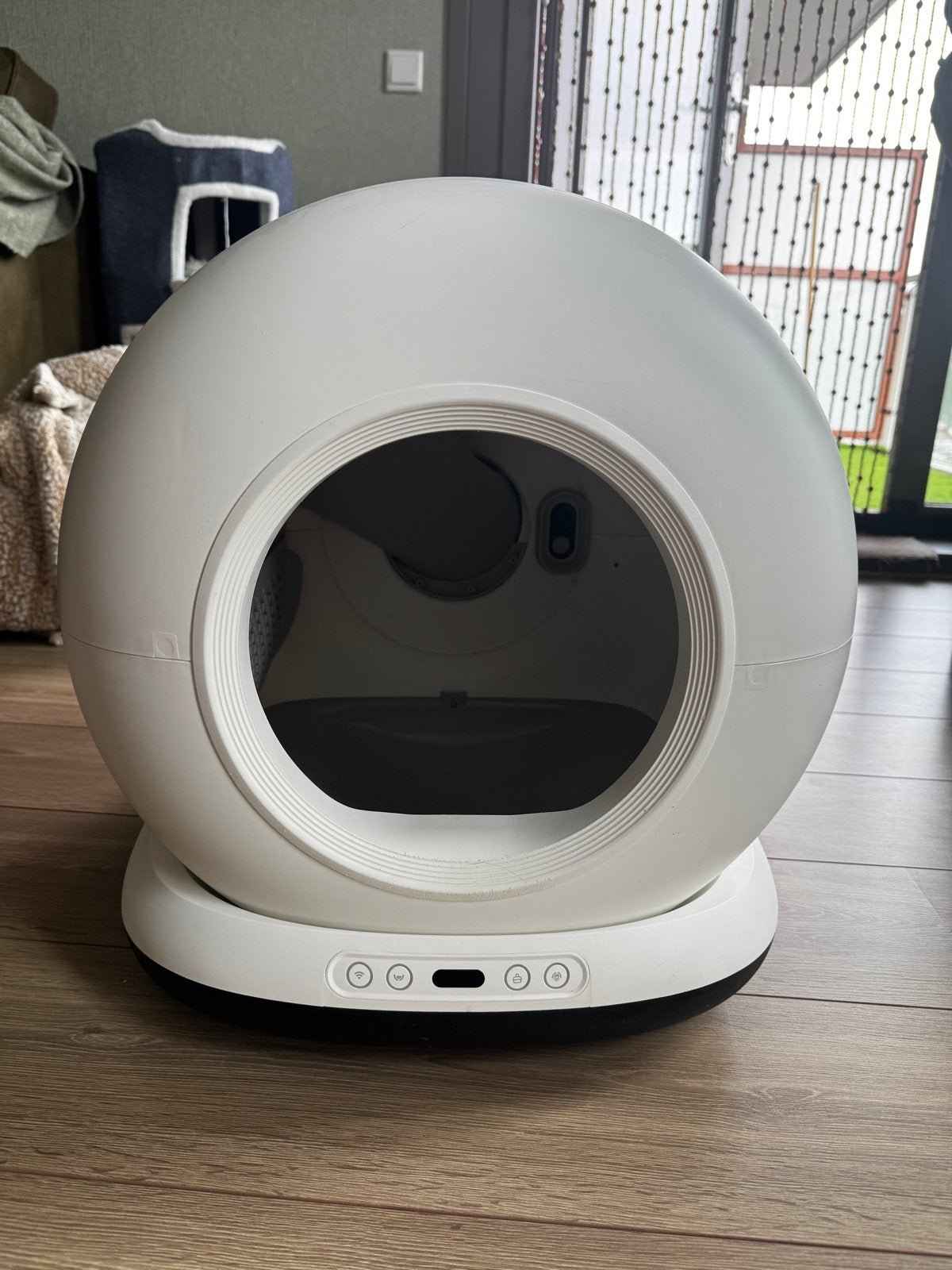 Zedar k1200 automatische kattenbak, Ophalen of Verzenden, Zelfreinigend, Zo goed als nieuw, Open