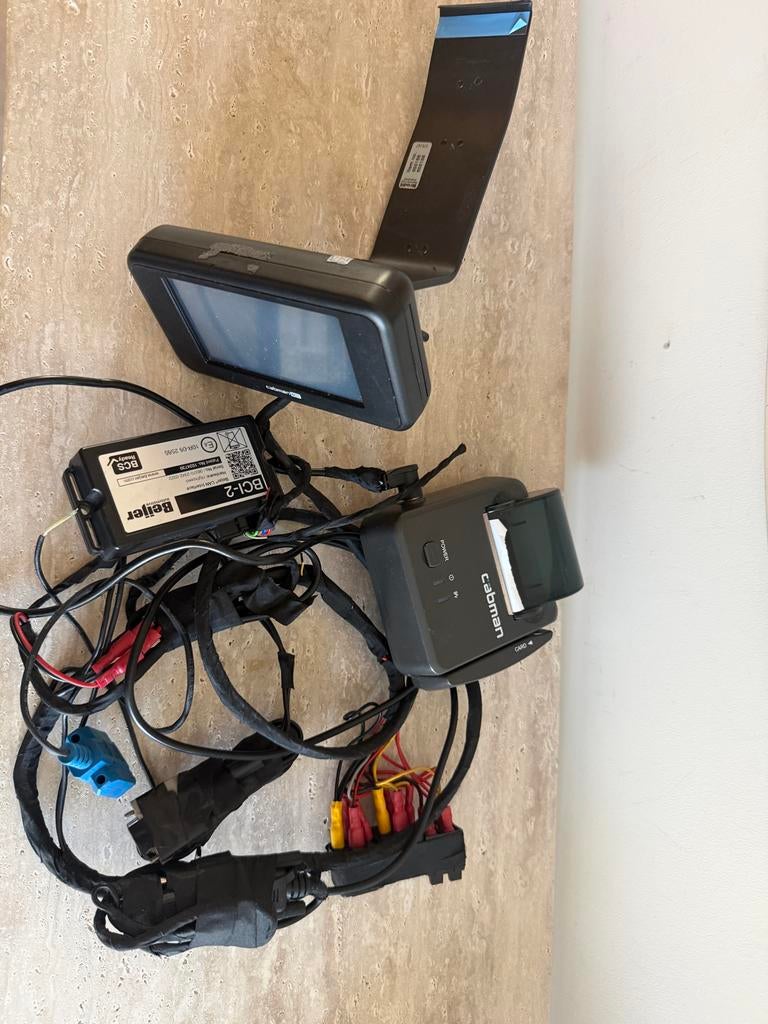 Cabman BCT met printer, Ophalen of Verzenden, Gebruikt