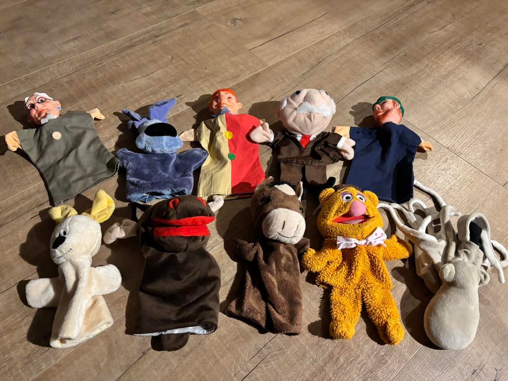 Handpoppen, Ophalen of Verzenden, Zo goed als nieuw