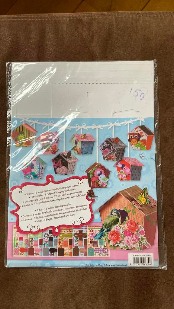 Vogelhuisje maken, Ophalen of Verzenden, Nieuw