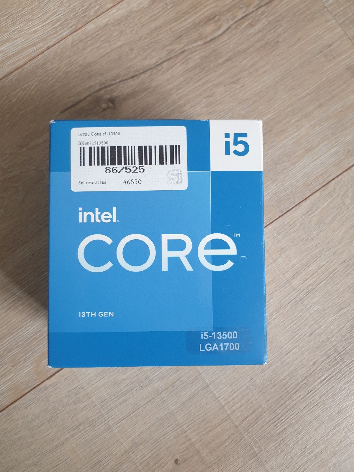 Intel Core i5-13500 Processor met stock Koeler, LGA1700, Intel Core i5-13500, Nieuw, 2 tot 3 Ghz