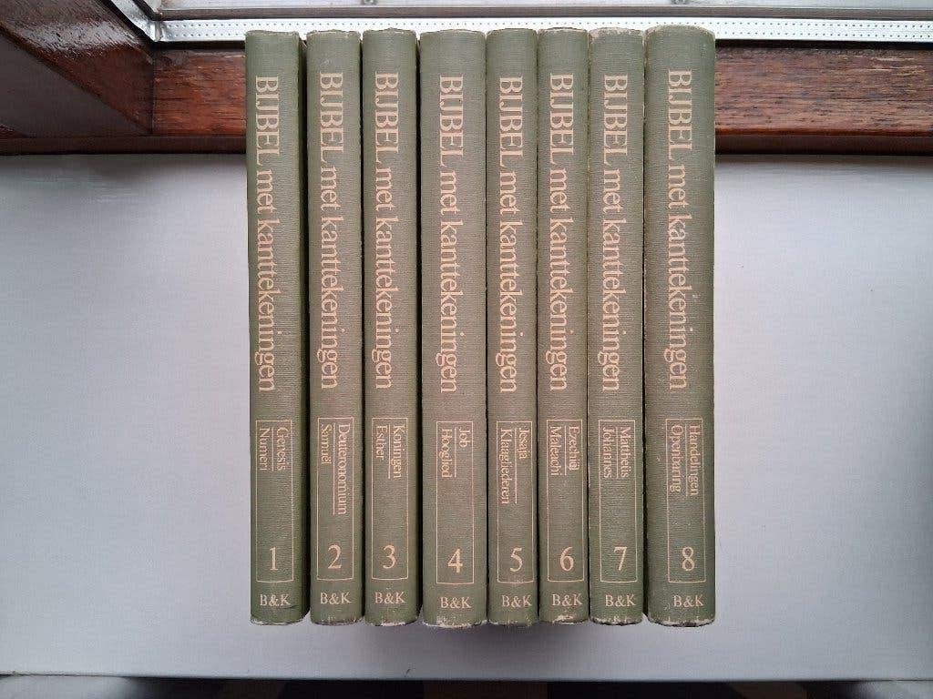 Bijbel met kanttekeningen - red. J. Bavinck en A. Edelkoort, Ophalen of Verzenden, Gelezen, J.H. Bavinck en A.H. Edelkoort, Christendom | Protestants