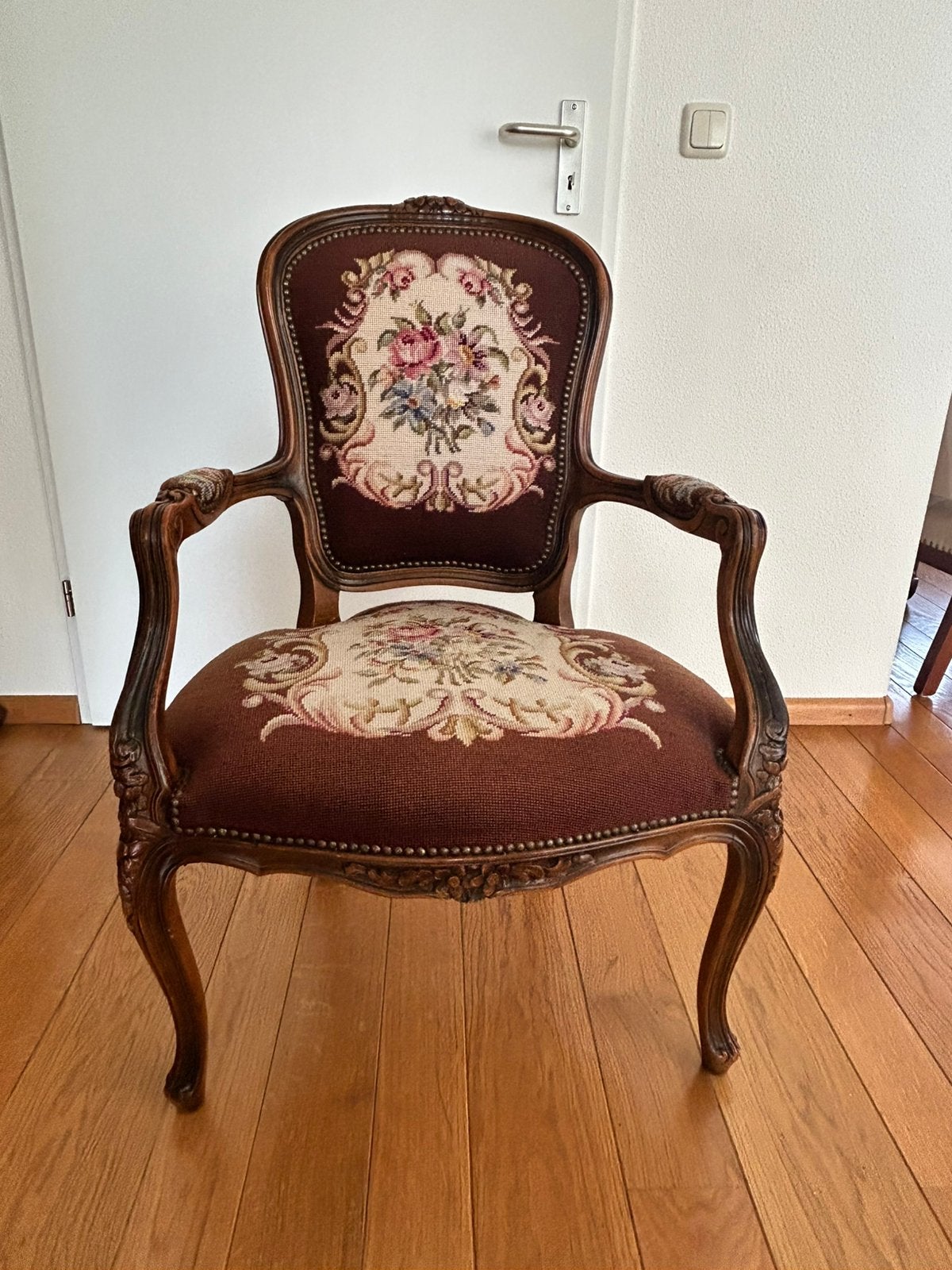 Antieke Louis XIV stijl stoel, Ophalen