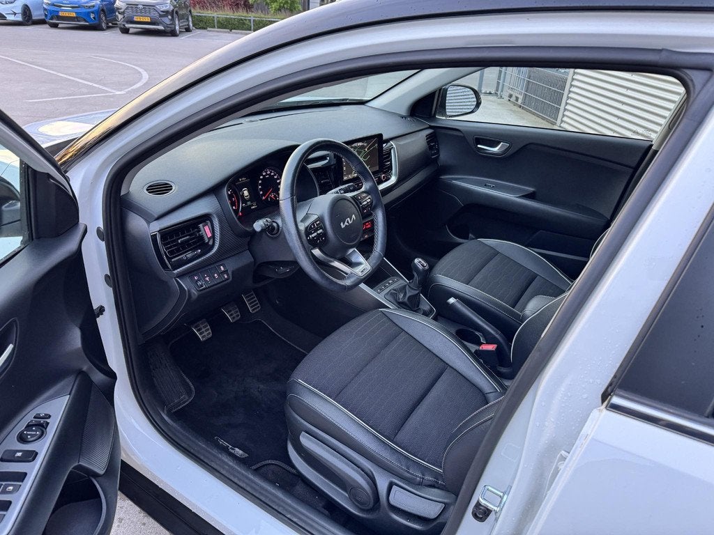 Kia Stonic 1.0 T-GDi MHEV GT-Line LED | Stoel&Stuurverw. | C, Auto's, Kia, Voorwielaandrijving, Euro 6, Leder en Stof, Origineel Nederlands