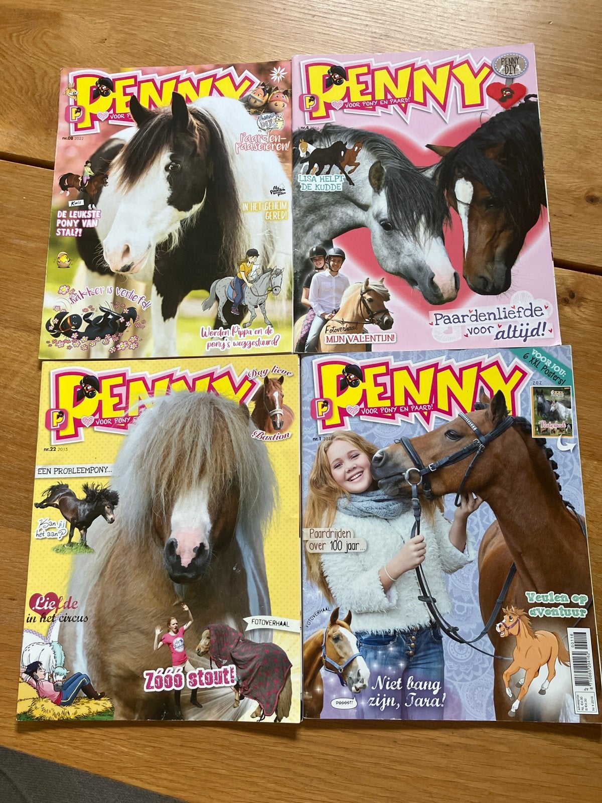 Penny en Rakker stripboeken - 4 stuks, Boeken, Stripboeken, Meerdere stripboeken, Ophalen, Gelezen